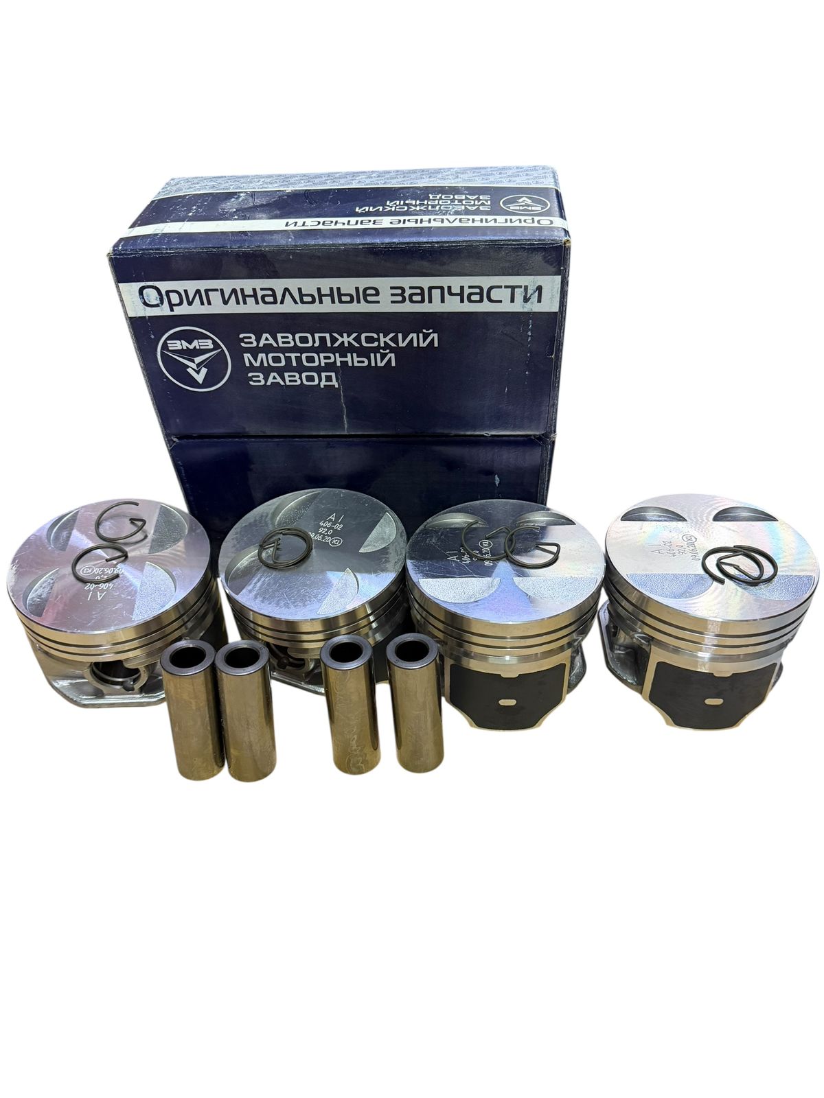 МОТОРОКОМПЛЕКТ (ПОРШЕНЬ, ПАЛЕЦ И СТОПОРНОЕ КОЛЬЦО) (ДЛЯ ДВ. ЗМЗ-406) 92,0 MM ГРУППА A, ШИРОКИЕ КОЛЬЦ