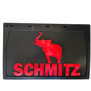 Брызговик автомобильный 3D (270 мм SCHMITZ,красная надпись)