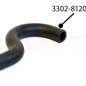 Патрубок отопителя Газель-Бизнес гнутый, d=20 мм подводящий