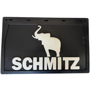 Брызговик автомобильный 3D (270 мм SCHMITZ,белая надпись)